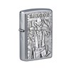 Αναπτήρας Saloon Skull Emblem DesignZippo® 