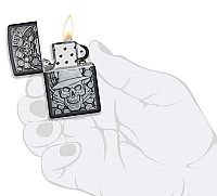 Αναπτήρας Gambling SkullZippo® 