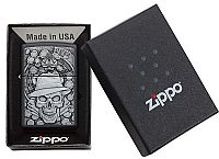 Αναπτήρας Gambling SkullZippo® 