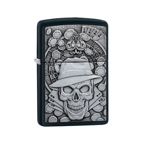 Αναπτήρας Gambling SkullZippo® 