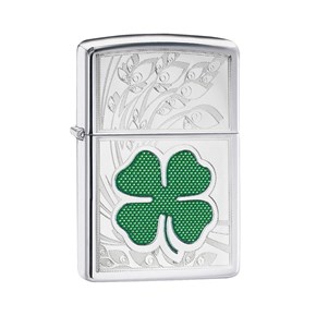 Αναπτήρας  Clover High Polish Chrome Design Zippo® 