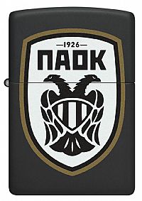 Αναπτήρας PAOK Black Logo  Zippo®