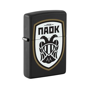 Αναπτήρας PAOK Black Logo  Zippo®