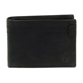 Δερμάτινο Ανδρικό Πορτοφόλι με RFID Μαύρο Lavor 1-3210