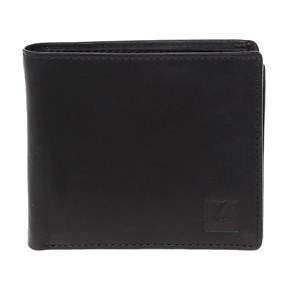 Δερμάτινο Ανδρικό Πορτοφόλι με RFID Μαύρο Lavor 1-2105