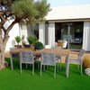 Σετ Τραπεζαρίας Αλουμινίου & Ξύλου Teak Orion 7τμχ 220x100x75cm