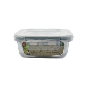 Δοχείο Φαγητού Γυάλινο Διάφανο 1000ml 
