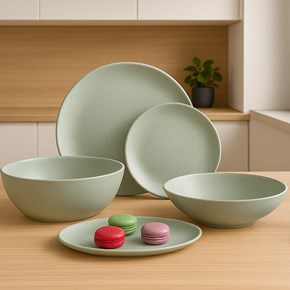 Φοιτητικό πακέτο Σετ Πιάτα Πορσελάνης Modern Pastel 13τεμ Start