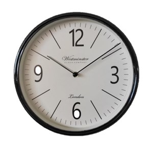 Ρολόι Τοίχου Πλαστικό Oriana Ferelli Φ 30cm 7272A