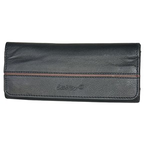 Lavor Καπνοθήκη Hunter Δερμάτινη σε Μαύρο χρώμα 1-30114