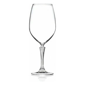 Ποτήρια Κρασιού Κολωνάτα Κρυστάλλινα Glamour RCR Σετ 6τμχ 472ml   