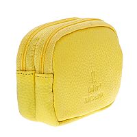 Πορτοφόλι Γυναικείο Μικρό Δερμάτινο RFID  Lavor 1-6005 Κίτρινο