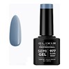 Ημιμόνιμο Βερνίκι Semi Gel 977 Slate Gray  8ml Elixir