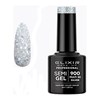 Ημιμόνιμο Βερνίκι Semi Gel 900 Multi 3D Silver 8ml Elixir