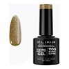 Ημιμόνιμο Βερνίκι Semi Gel 1103 Blonde Glitter 8ml Elixir