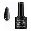 Ημιμόνιμο Βερνίκι Semi Gel 1106 Grandma Glitter 8ml Elixir