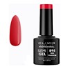 Ημιμόνιμο Βερνίκι Semi Gel 895 Red Passion 8ml Elixir