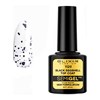 Ημιμόνιμο βερνίκι 8ml – #1129 Black Eggshell Top Coat No Wipe Elixir