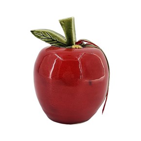 Κεραμικό Μήλο τροχού Φύλλο Μεγάλο  10x14cm 90-752Rozos Ceramics