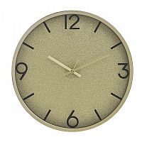 Ρολόι Τοίχου Πλαστικό Χρυσό 30cm 6-20-284-0017