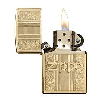 Αναπτήρας  Zippo and Pattern Design Σε Χρυσό Χρώμα  29677 Zippo®
