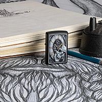 Αναπτήρας Skull Clock Design 29854 Zippo® 