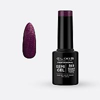 Ημιμόνιμο βερνίκι 5ml – #563 (Metallic Imperial Purple)5ml Elixir