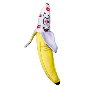 Μαξιλάρι Μπανάνα καψούρα μαζί σου  50x17cm Μαλέλης 