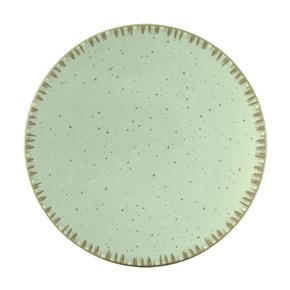 Πιάτο Ρηχό  Πορσελάνης Pistachio πράσινο  27cm 