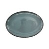 Πιατέλα Οβάλ  Πορσελάνης Uranus  Μπλε  26x18cm 