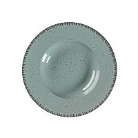Πιάτο Pasta Πορσελάνης Uranus Μπλε 27cm 