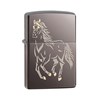 Αναπτήρας Running Horse με φινίρισμα Black Ice Zippo®