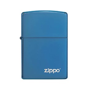 Αναπτήρας Classic High Polish Blue Logo Zippo®