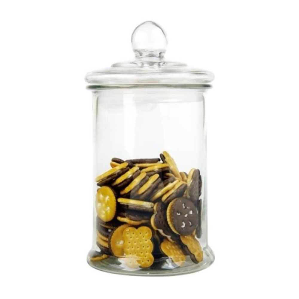 Βάζο γυάλινο με αεροστεγές καπάκι 2,5 lt 15x27cm GTSA 45-9238-2