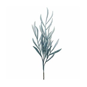 Τεχνητό Φυτό Κλαδί Μπλε  Φύλλα 115cm Marhome 6134-4