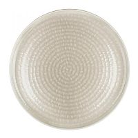 Πιάτο Ρηχό Πορσελάνης  Kutahya Porselen DG-487/SHALE Μπεζ 27cm 
