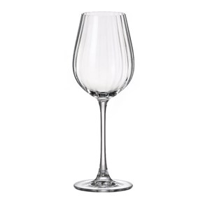 Ποτήρια Λευκού Κρασιού Κρύσταλλο Columba Optic Σετ 6τμχ 400ml 