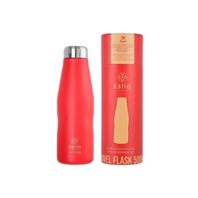 Μπουκάλι Θερμός  Travel Flask Save Aegean Scarlet Red 500ml