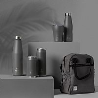Μπουκάλι Θερμός  Travel Flask Save the Aegean Fjord Grey 500ml