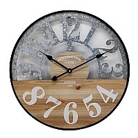 Ρολόι Τοίχου Μεταλλικό 60cm Oriana Ferelli MJ21430060