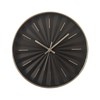 Ρολόι Τοίχου  Πλαστικό Μαύρο Oriana Ferelli ZD1207-E 29cm