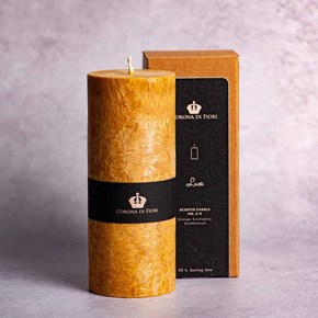 Aρωματικό φυσικό κερί Luxe μελί 59 ωρών 16cm