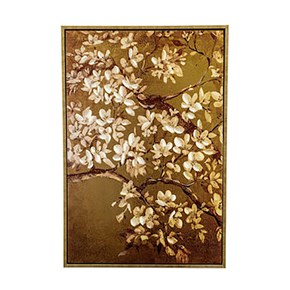 Πίνακας σε Καμβά με Κορνίζα Αμυγδαλιά  42x62cm 48847 Zen Collection