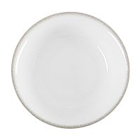 Πιάτο Βαθύ Πορσελάνης Pearl White 23cm Estia 07-15350