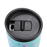 Θερμός Ποτήρι Travel Mug Save The Aegean Blossom Green 350ml