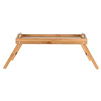 Δίσκος σερβιρίσματος Bamboo Essentials  50x30x21cm Με αναδιπλούμενα πόδια 