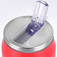 Θερμός Travel Cup Save The Aegean Scarlet Red Estia 500ml