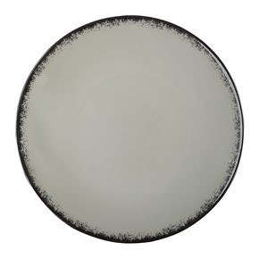 Πιάτο Ρηχό Πορσελάνης Pearl Grey 27cm Estia 07-16371