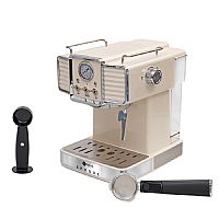 Μηχανή Espresso Retro Epoque 1350w 20bar 1.5lt Κρεμ Estia 06-12342