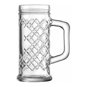 Ποτήρι Μπύρας Γυάλινα Rhombus  40812 Uniglass 500ml 